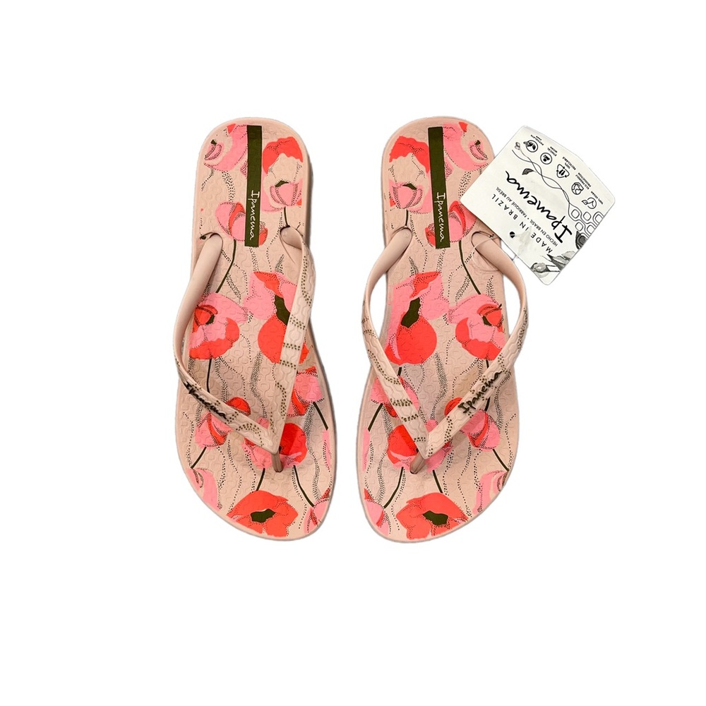 Ipanema Flowered Flip Flops - Picture 2 of 4